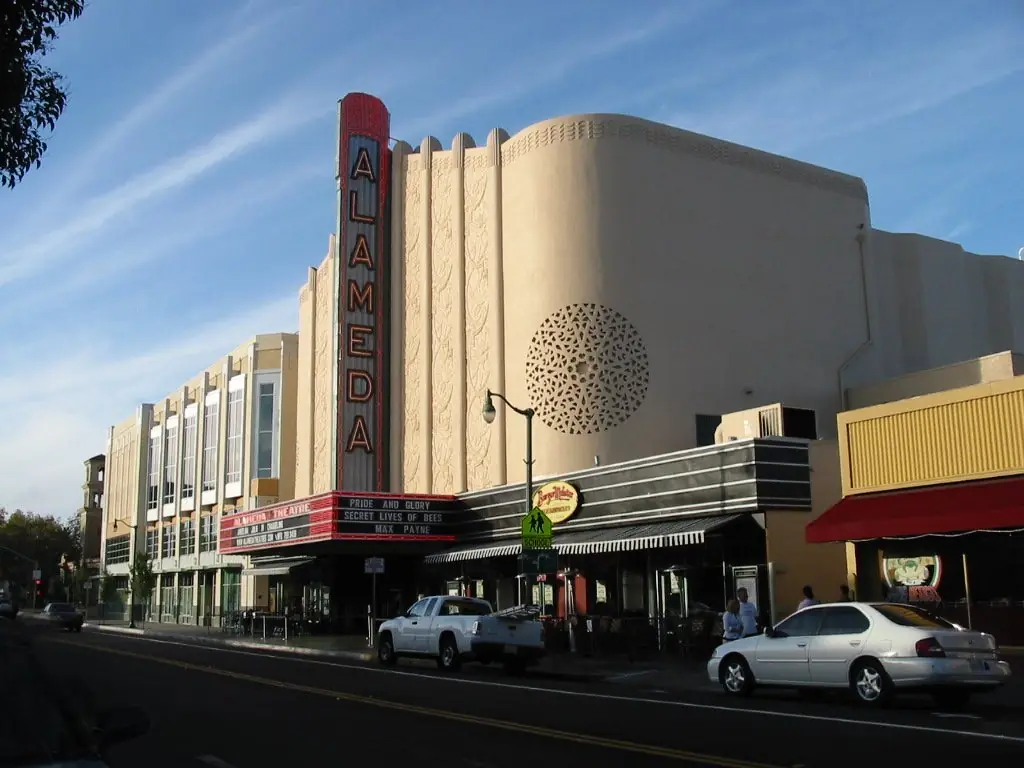 Alameda Theatre on Central Avenue
