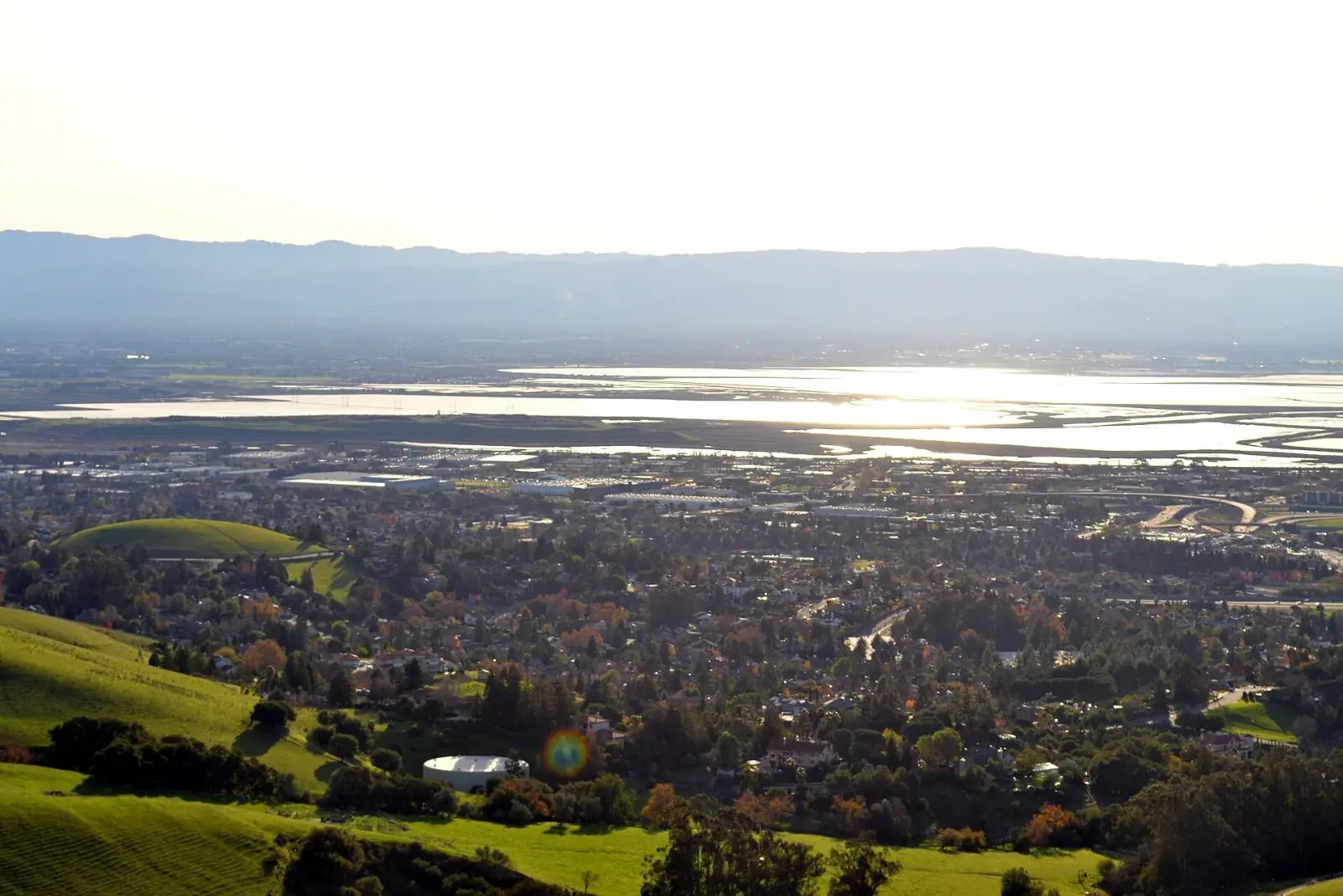 The bay from Mission Peak, Fremont