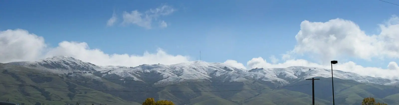 Mission Peak in winter